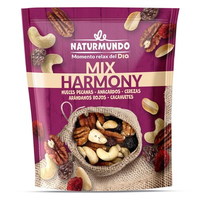 Mix de frutos secos harmony Naturmundo de Dia bolsa 200 g-0