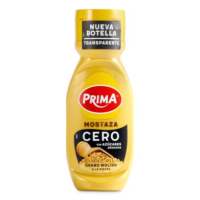 Mostaza cero azúcar Prima bote 265 g-0 Mostaza cero azúcar Prima bote 265 g-0
