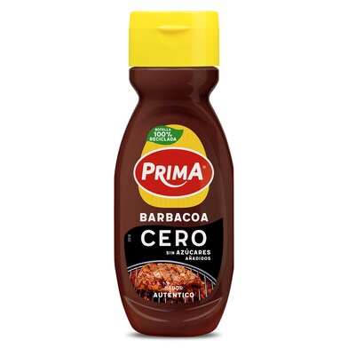 Salsa barbacoa cero azúcar Prima bote 265 g-0