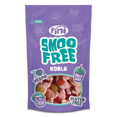 Golosinas smoo free koala Fini bolsa 165 g-0 Golosinas smoo free koala Fini bolsa 165 g-0