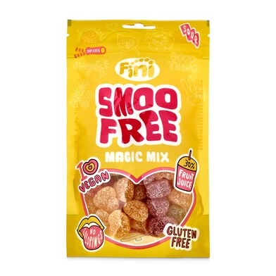 Golosinas smoo free magic mix Fini bolsa 165 g-0 Golosinas smoo free magic mix Fini bolsa 165 g-0