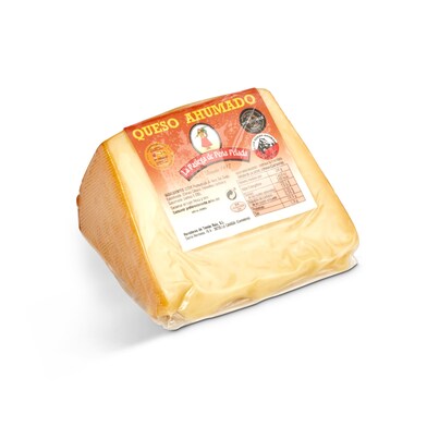 Queso ahumado Pasiega de peña pelada 300 g-0 Queso ahumado Pasiega de peña pelada 300 g-0