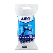 Maquinilla desechable 2 hojas Lea 10 unidades