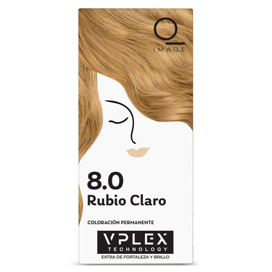 Tinte pelo permanente color rubio claro nº 8.0 Imaqe de Dia caja 1 unidad-1 Tinte pelo permanente color rubio claro nº 8.0 Imaqe de Dia caja 1 unidad-1