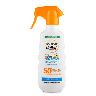 Protector solar sensitive advanced spf 50+ kids Delial bote 270 ml-0 Protector solar sensitive advanced spf 50+ kids Delial bote 270 ml-0