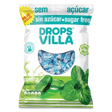 Caramelos de menta sin azúcar bolsa 100 g-0