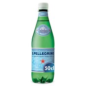 Agua con gas San Pellegrino botella 50 cl