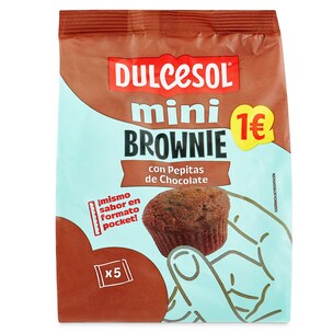mini brownies de chocolate 115 g