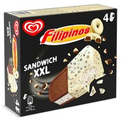 Helado sándwich filipinos XXL 4 unidades Frigo caja 308 g