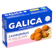 Zamburiña en salsa vieira Galica lata 63 g