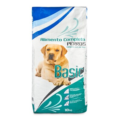 Alimento completo para perro Basic bolsa 18 Kg-0 Alimento completo para perro Basic bolsa 18 Kg-0