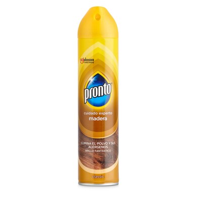 Limpiamuebles cuidado experto madera classic Pronto spray 250 ml-0