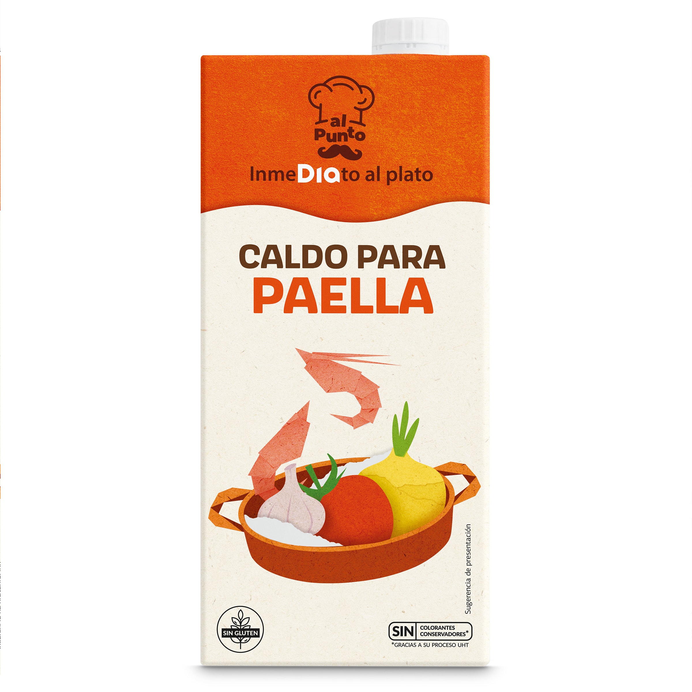Caldo para paella Dia Al Punto 1 L