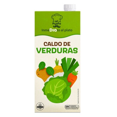 Caldo de verduras Al Punto Dia brik 1 l-1 Caldo de verduras Al Punto Dia brik 1 l-1