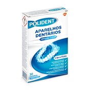 Tabletas ortodoncia Polident caja 30 unidades