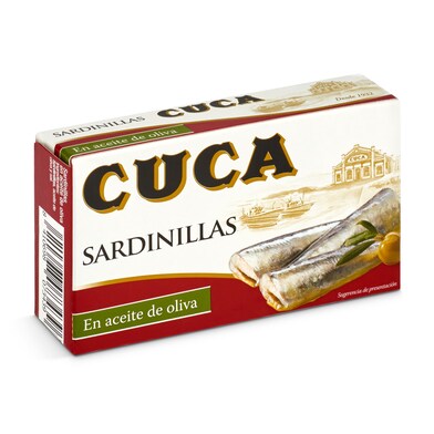 Sardinilla aceite oliva Cuca lata 63 g-0 Sardinilla aceite oliva Cuca lata 63 g-0