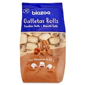 Snack para perros galletas rolls Biazoo 500 g