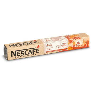 Café en cápsulas Andes Nescafé Farmers Origins caja 10 unidades-0 Café en cápsulas Andes Nescafé Farmers Origins caja 10 unidades-0
