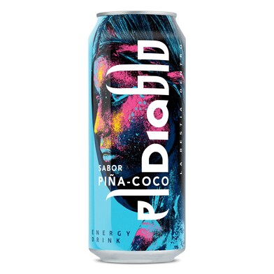 Bebida energética sabor piña y coco El diablo de Dia lata 500 ml-0 Bebida energética sabor piña y coco El diablo de Dia lata 500 ml-0