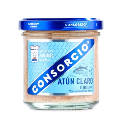 Atún claro al natural Consorcio frasco 105 g-1 Atún claro al natural Consorcio frasco 105 g-1