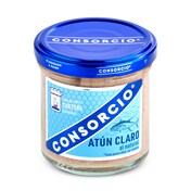 Atún claro al natural Consorcio frasco 105 g