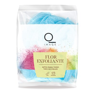Esponja de baño flor acción exfoliante Imaqe de Dia bolsa 1 unidad-1 Esponja de baño flor acción exfoliante Imaqe de Dia bolsa 1 unidad-1
