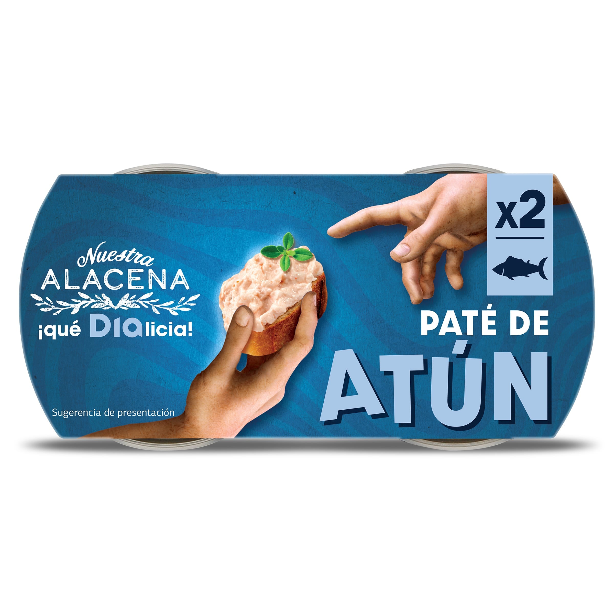 Paté de atún Dia Nuestra Alacena 2 x 75 g