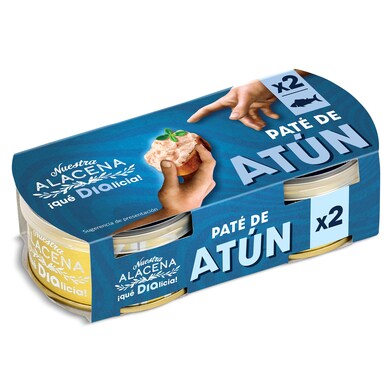 Paté de atún  Nuestra Alacena de Dia pack 2 x 75 g-0