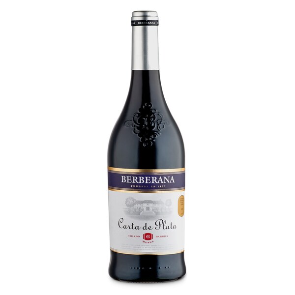Vino Tinto Berberana Carta de Plata Botella 75 Cl.