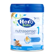 Leche infantil 1 inicio Hero Baby Nutrasense premium bote 800 g  