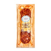 Chorizo extra ya cortado España e hijos sobre 200 g