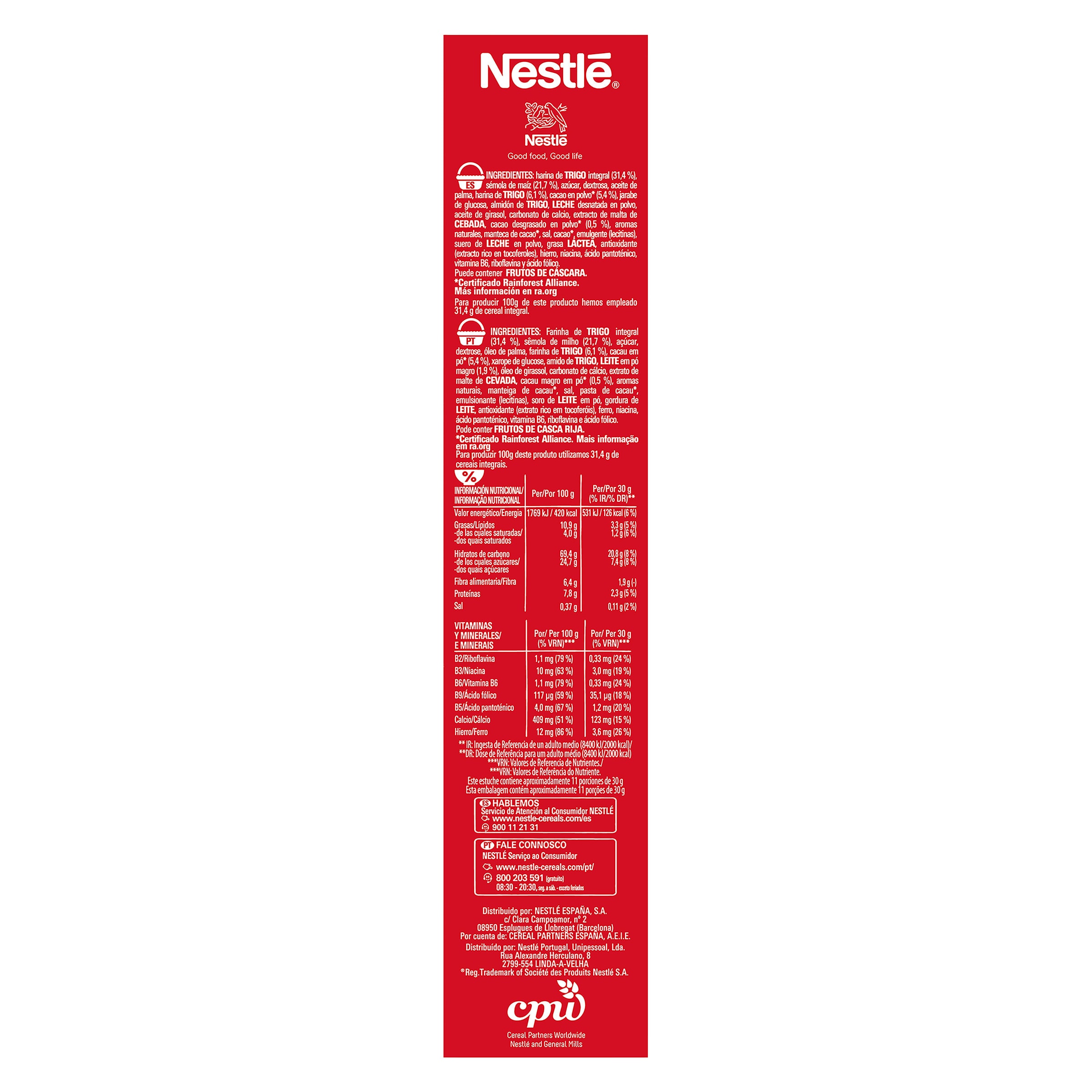 Cereales con chocolate Kit Kat 330 g