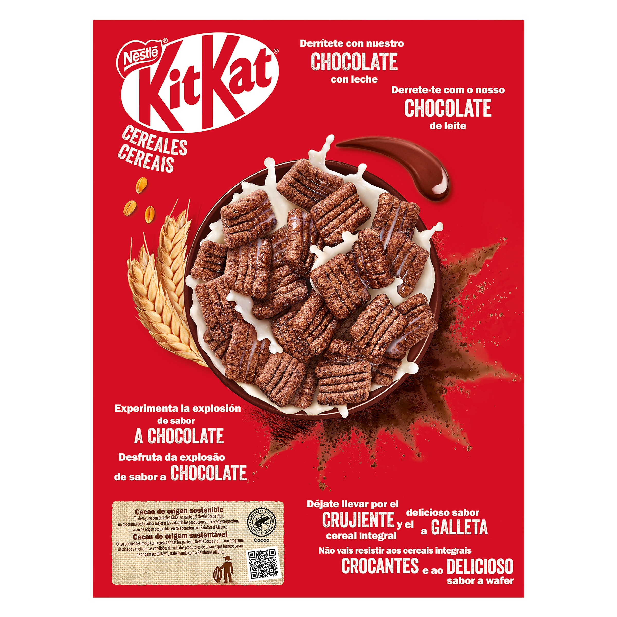 Cereales con chocolate Kit Kat 330 g