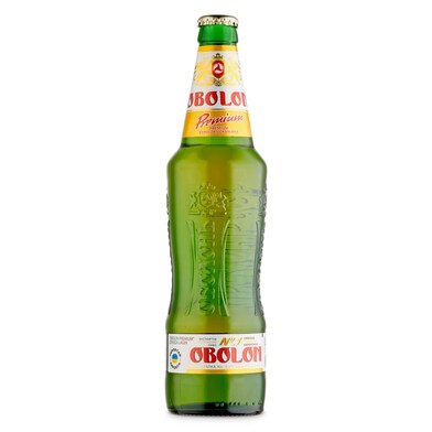 Cerveza premium Obolon botella 50 cl-0