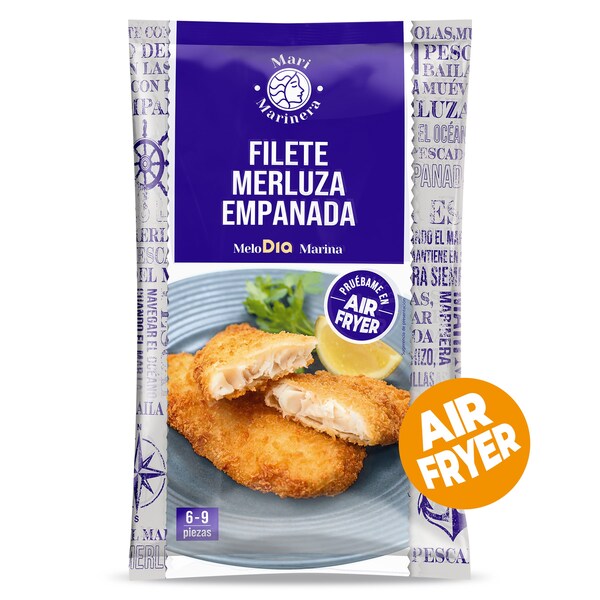 Filete De Merluza Empanada Mari Marinera Bolsa 600 Gr.