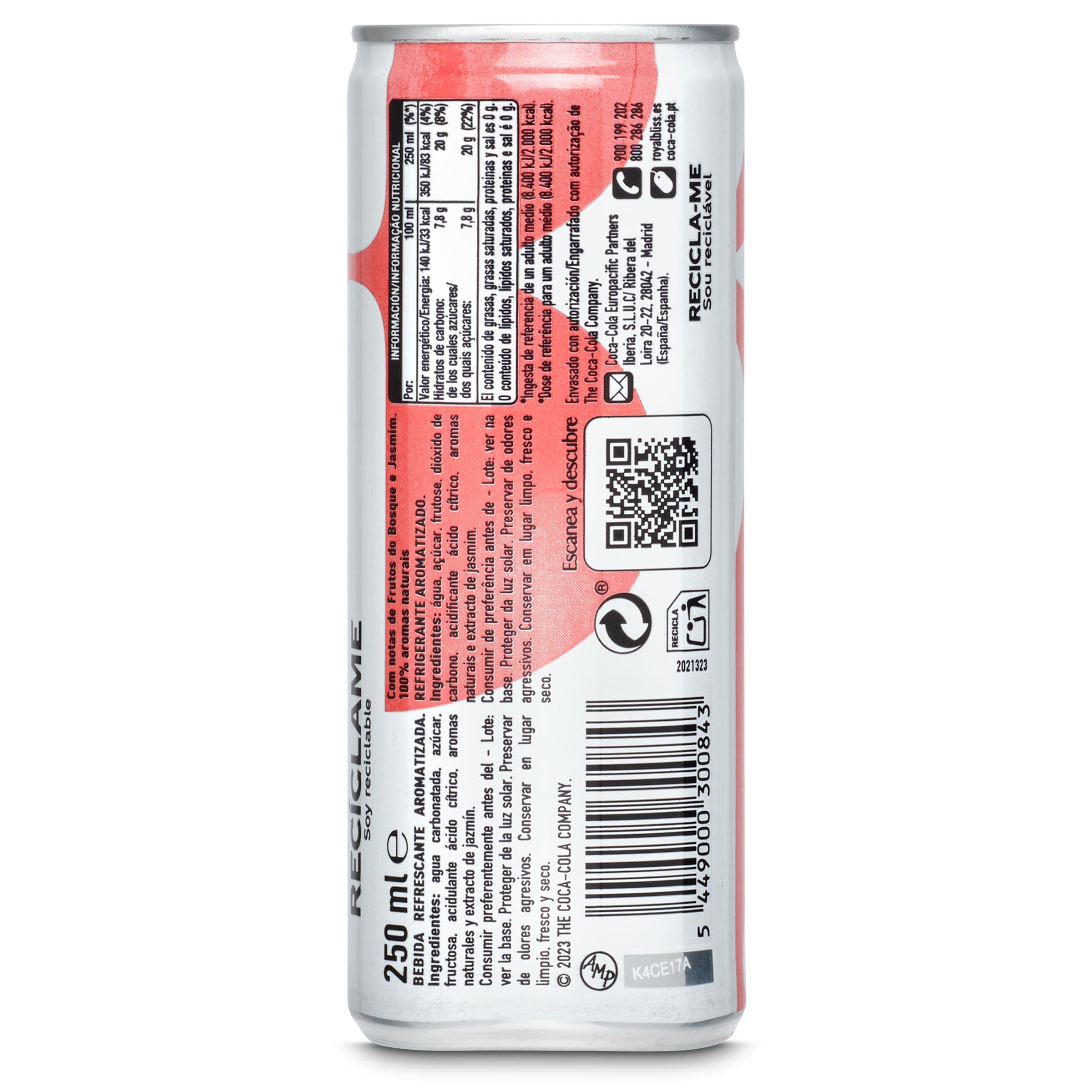 Tónica aromatic berry Royal Bliss 250 ml