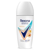 Desodorante roll-on + motionsense tropical Rexona bote 50 ml