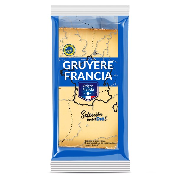 Queso Gruyére Selección Mundial Bolsa 200 Gr.