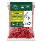 Espirales con remolacha sin gluten Al Diante Dia bolsa 250 g