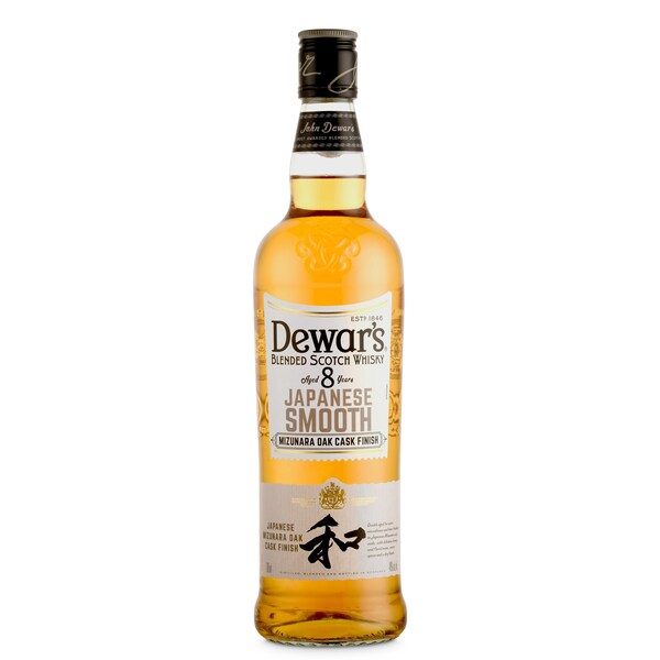 Whisky Japanese Smooth Dewars Botella 70 Cl.