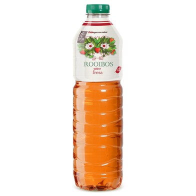 Refresco de té rooibos sabor fresa bajo en calorías Tetería de Dia botella 1.5 l-0