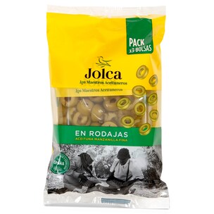 aceitunas manzanilla en rodajas 3 x 50 g