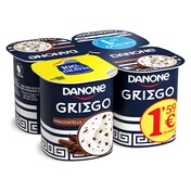 Yogur griego stracciatella Danone vaso 4 x 110 g