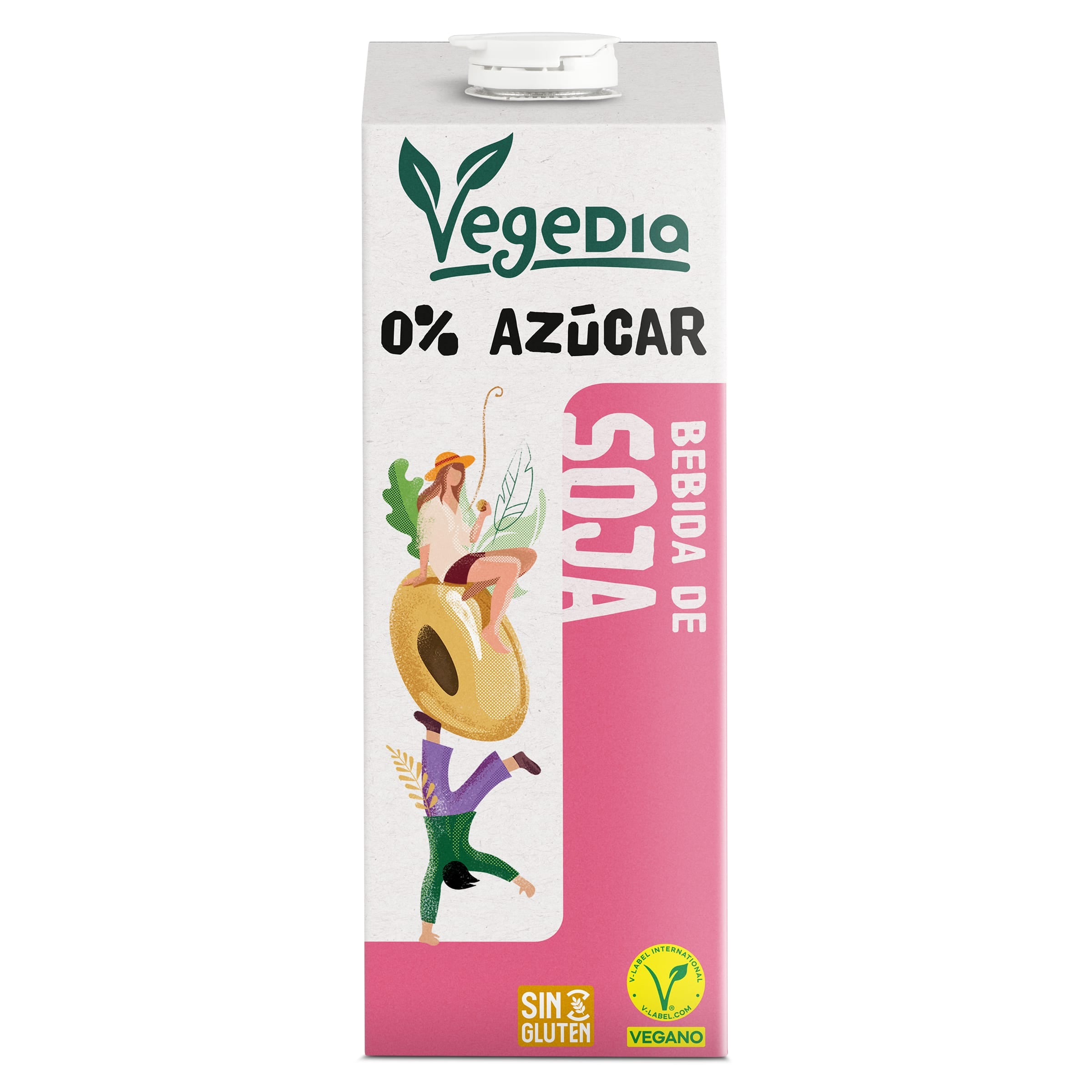 Bebida de soja 0% azúcares Dia Vegedia 1 L