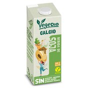 Bebida de soja con calcio Vegedia brik 1 l