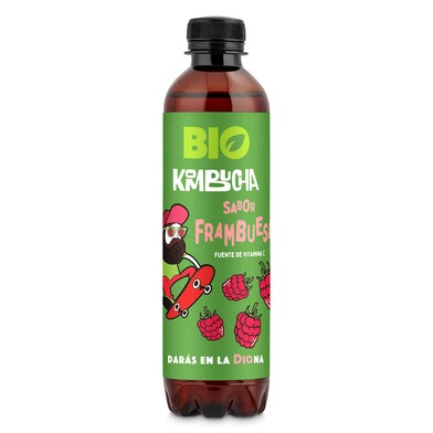Kombucha sabor frambuesa Dia botella 370 ml-0 Kombucha sabor frambuesa Dia botella 370 ml-0