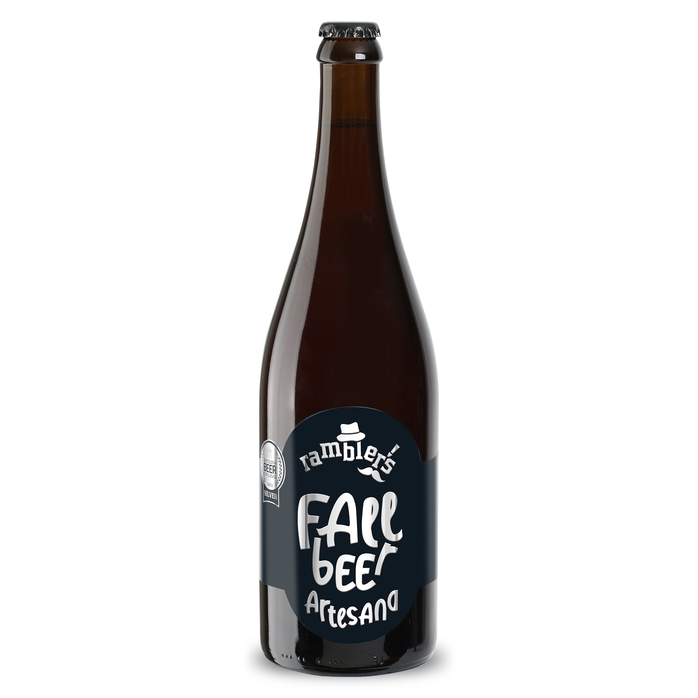 Cerveza artesana premiada Ramblers de Dia botella 75 cl