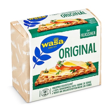 pan tostado original Wasa paquete 205 g-0