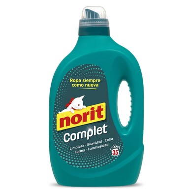 Detergente máquina líquido complet Norit garrafa 35 lavados-0 Detergente máquina líquido complet Norit garrafa 35 lavados-0