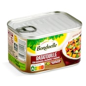Ratatouille con berenjena, calabacín y pimiento Bonduelle lata 375 g